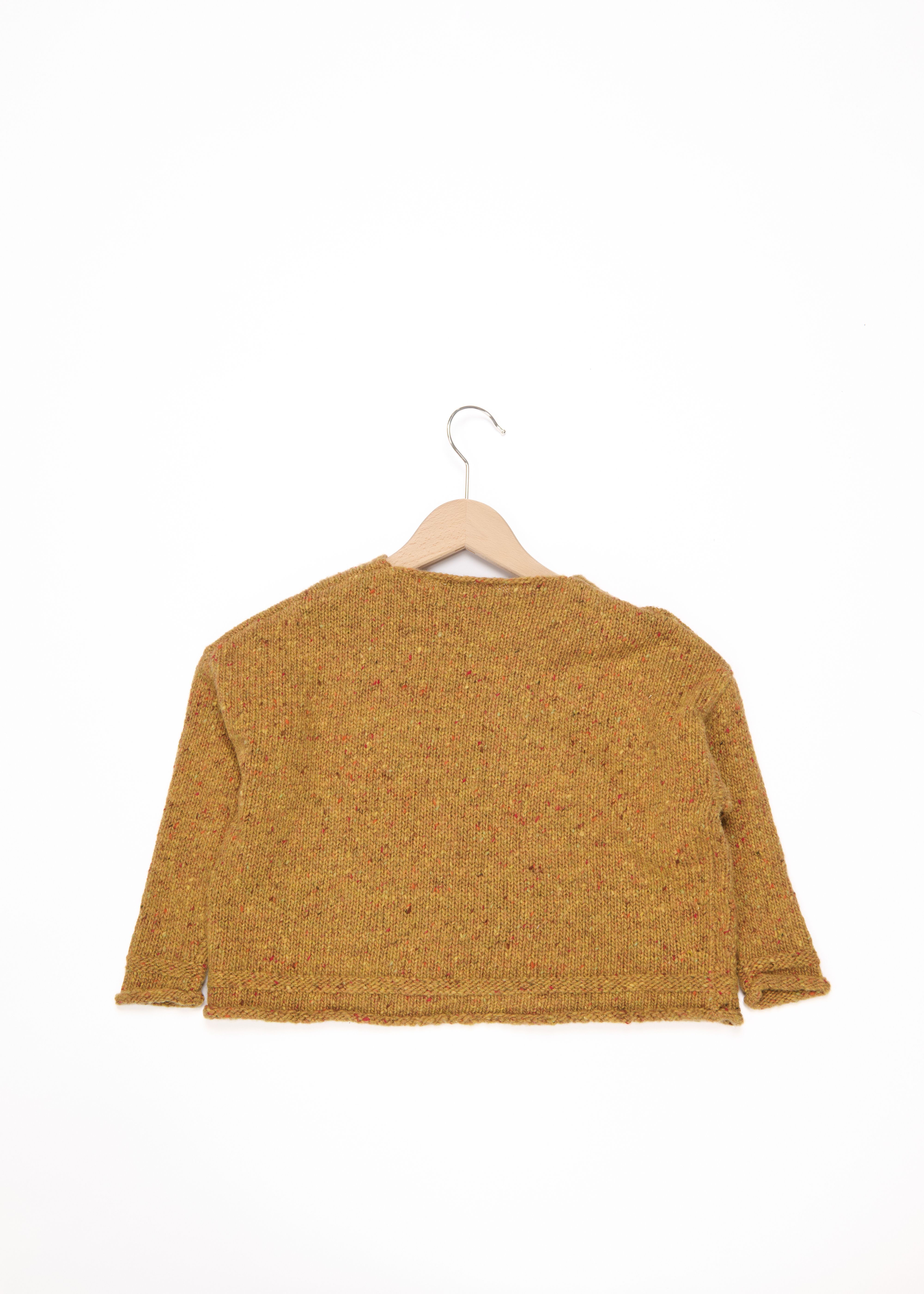Джемпер горчичный Caramel,/1