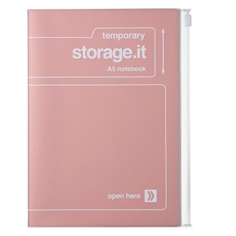 Блокнот A5 розовый Storage.It Mark's, 