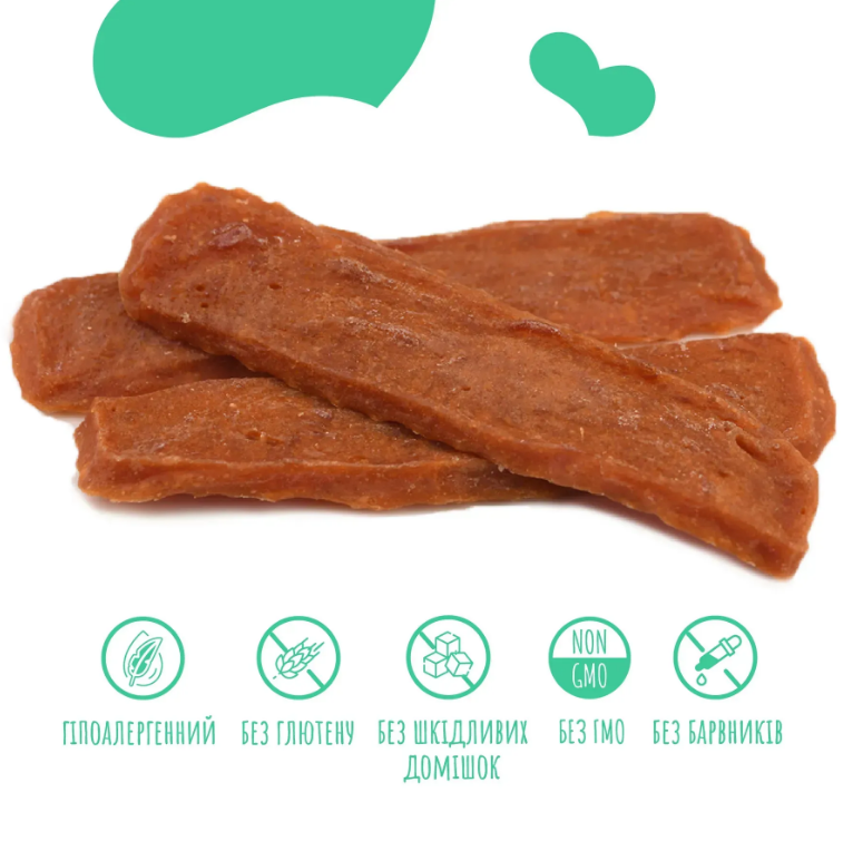 Лакомство диетическое для собак с чувствительным пищеварением RABBIT chips из мяса кролика Mavsy/1