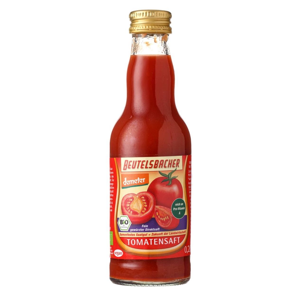 Сок томатный органический, Beutelsbacher