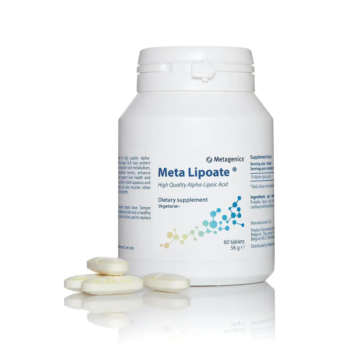 Meta Lipoate 60 (Мета Ліпоат), Metagenics