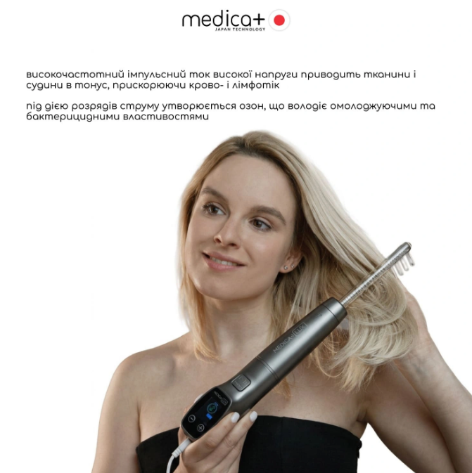 Аппарат Дарсонваль Medica+ Lux Darsoline grey 8.0/3