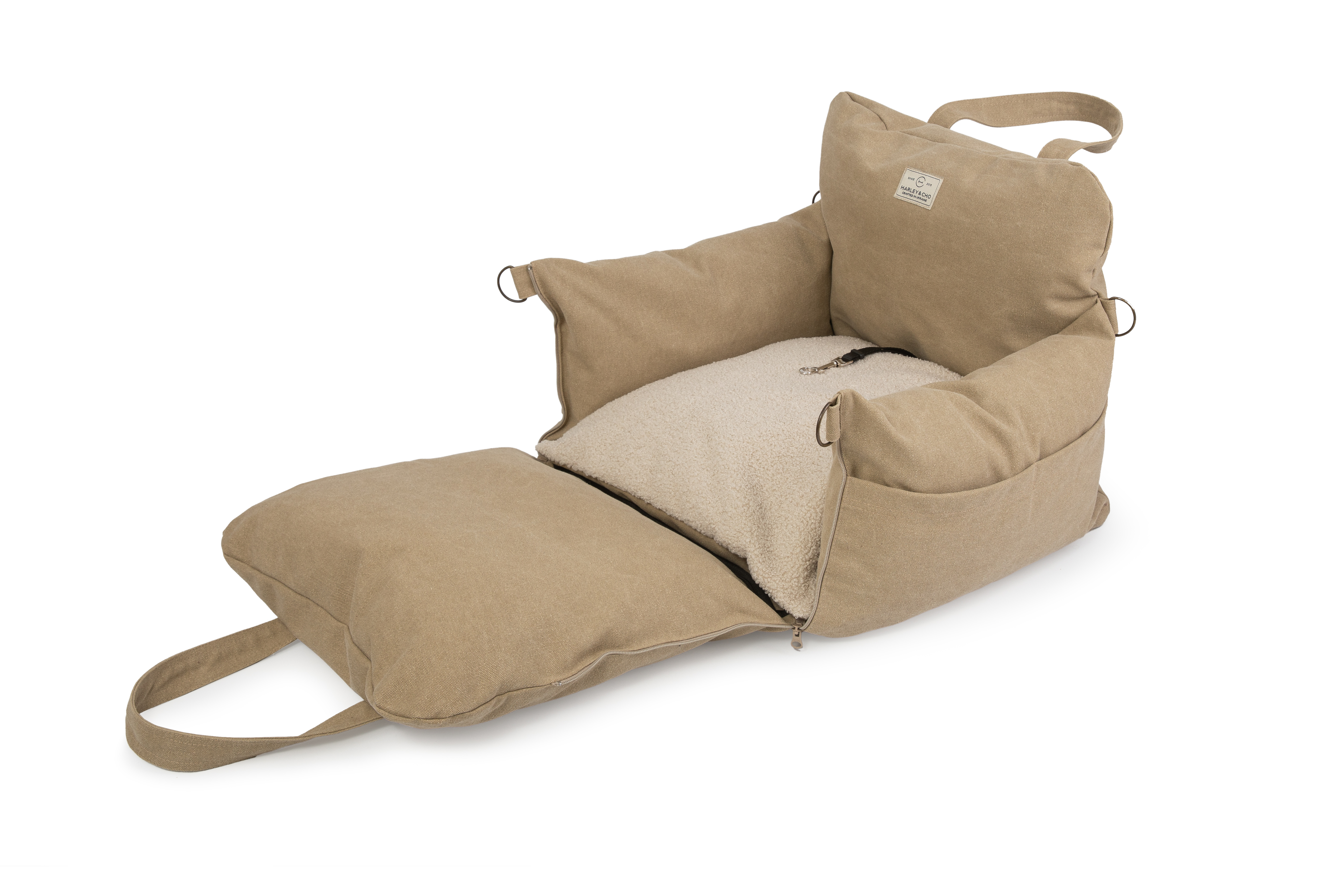 Автокрісло-лежак Buggy Canvas Linen, Harley and Cho/3