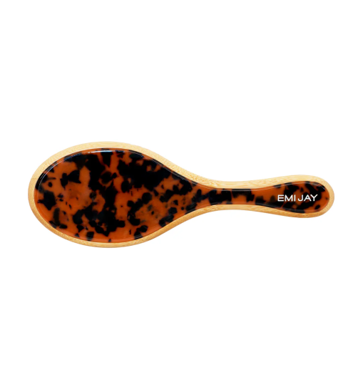 Flat Brush in Tortoise - Овальная щетка для волос «Tortoise» Emi Jay, /2