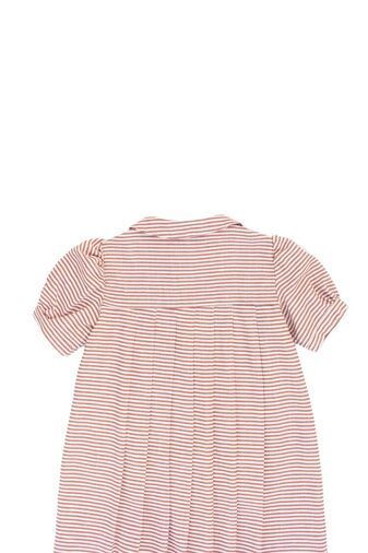 Cherry Dress Terracotta stripes, Kokori Kids/1