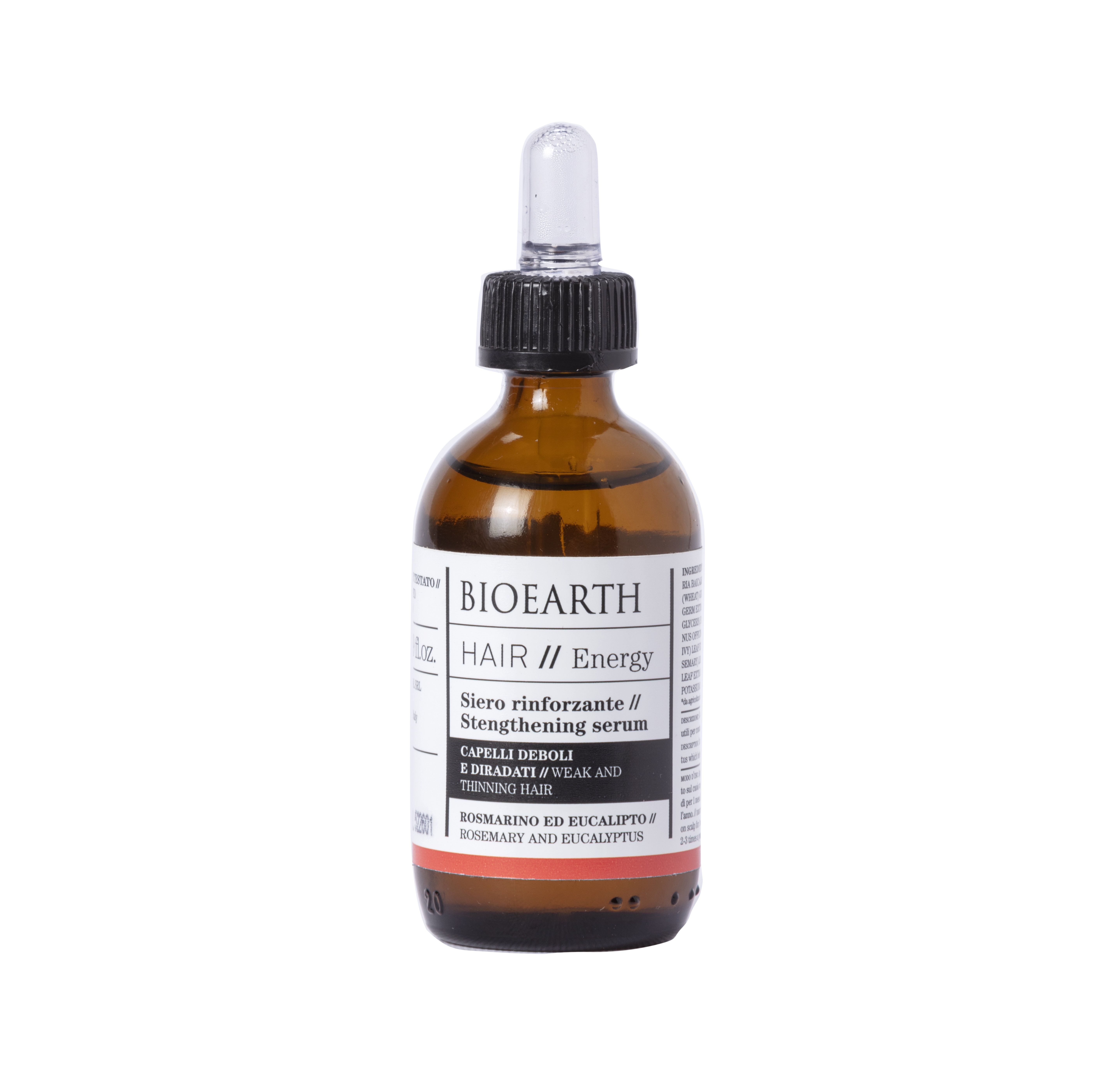 Hair 2.0 Strengthening Serum // Weak And Thinning Hair Сыворотка укрепляющая и тонизирующая против выпадения волос Bioearth, 