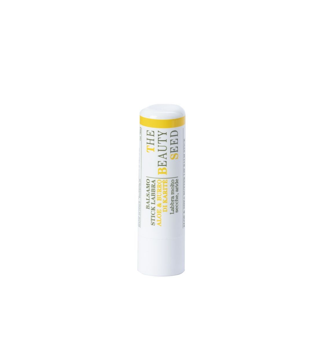 TBS LIP BALM IN STICK Aloe & Shea butter Бальзам увлажняющий и питательный для губ Bioearth, 