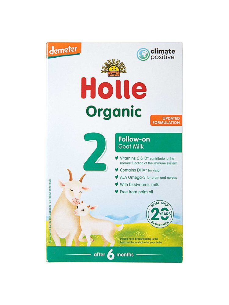 Суміш дитяча з козиного молока органічна №2 (з 6 місяців), Holle