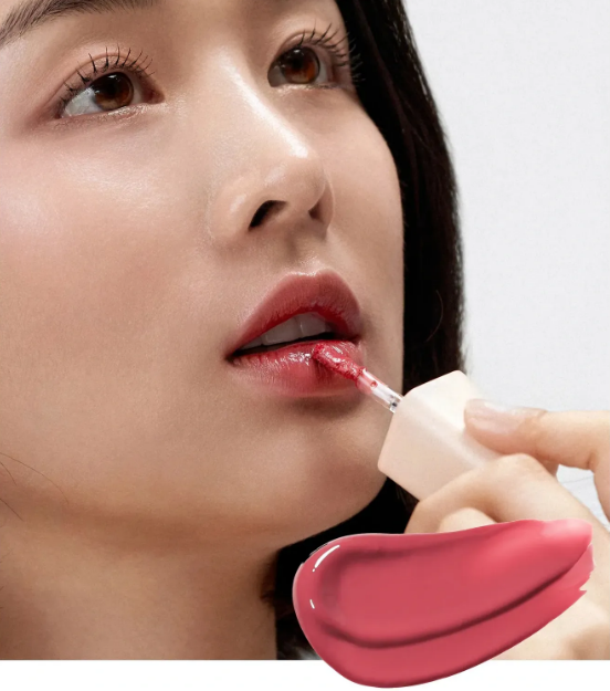 Тінт-ампула для губ із сяючим фінішем House of Hur Glowy Ampoule Tint Dawn Pink/1