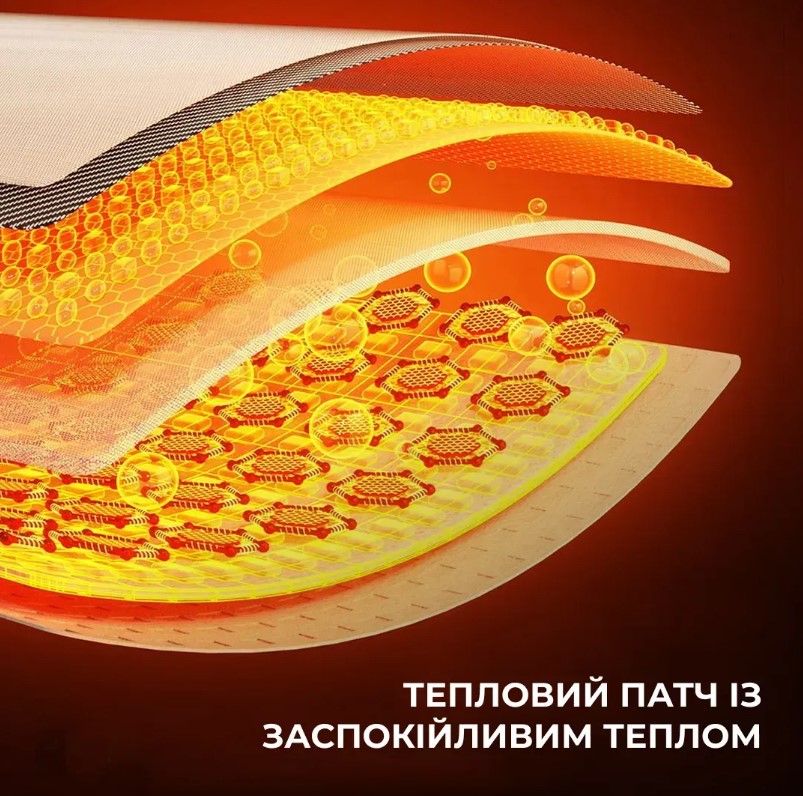 Термохимическая грелка полустелька для ног, рук, тела, Warm Touch Pad/2