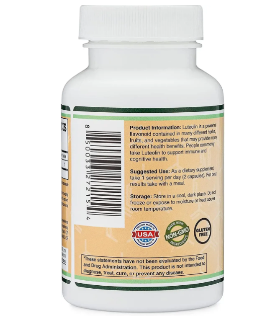 Wood Luteolin / Лютеолін для підтримки імунітету Double Wood/3