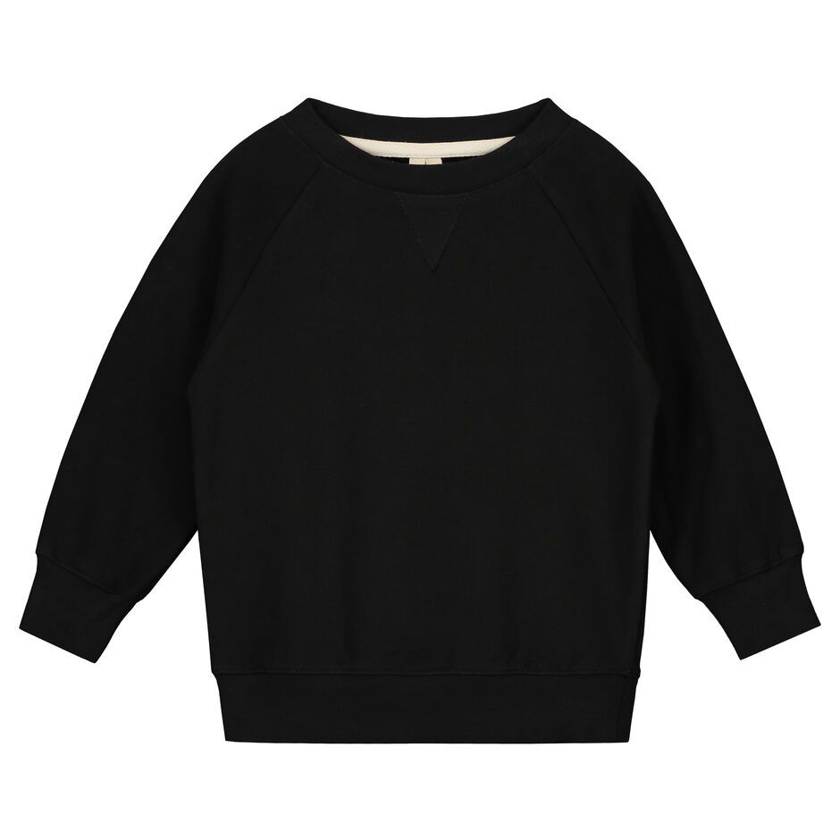 Crewneck Sweater Black Gray Label, 