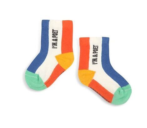 Colors Stripes baby socks, Bobo Choses