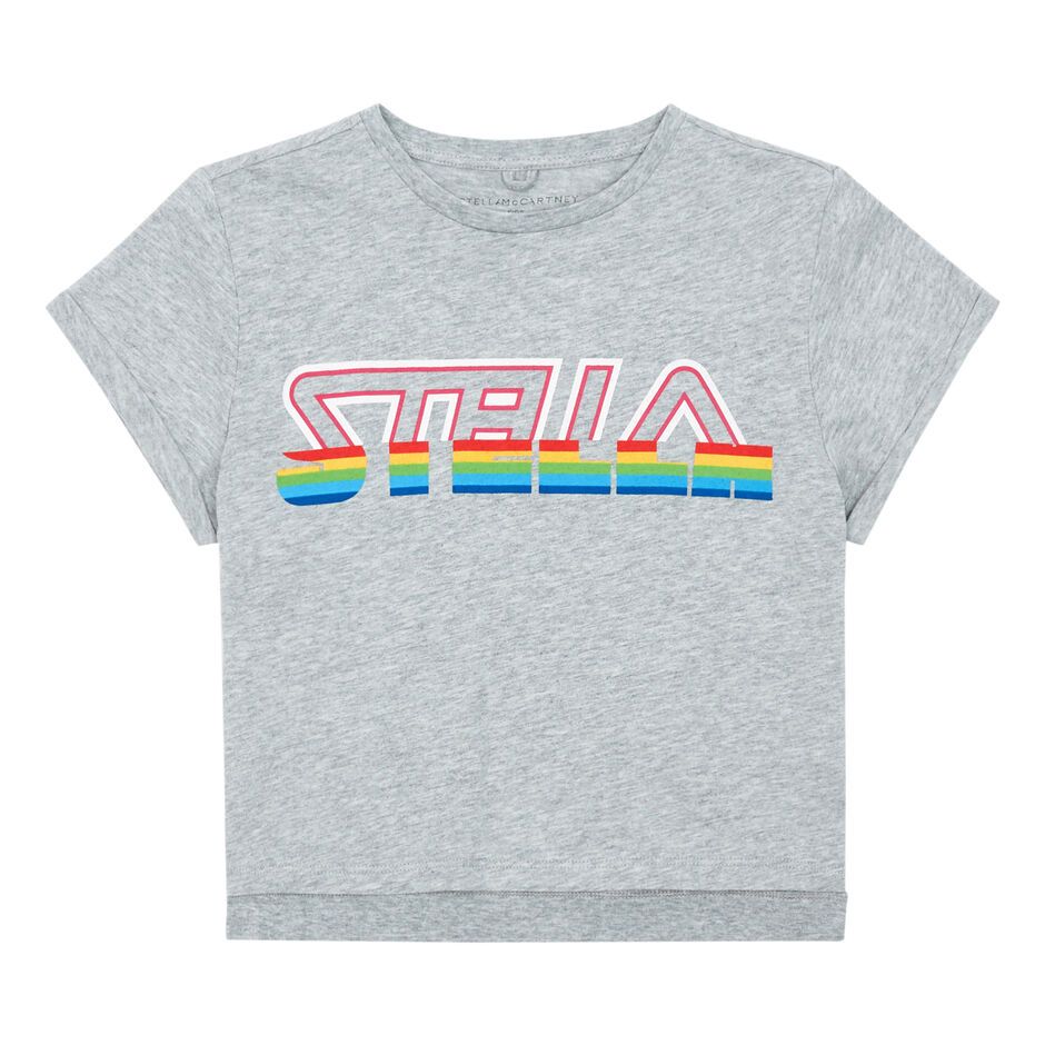 SPORT TEE MULTICOLOR LOGO Stella McCartney, 