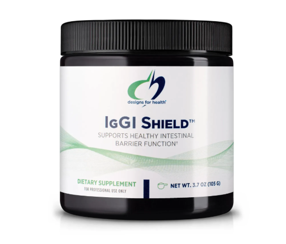 IgGI Shield / Иммуноглобулин + NAG для здоровья слизистой оболочки кишечника 105г Designs for Health