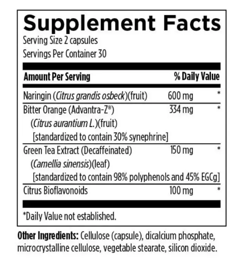 Thermo-EFx - Термо-EFx сприяє метаболізму жирів і почуттю ситості Designs for Health/1