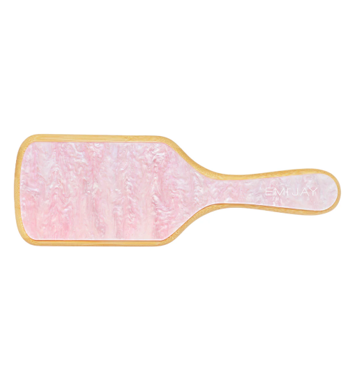 Bamboo Paddle Brush in Pink Sugar – Бамбукова щітка для волосся «Pink Sugar» Emi Jay, /1