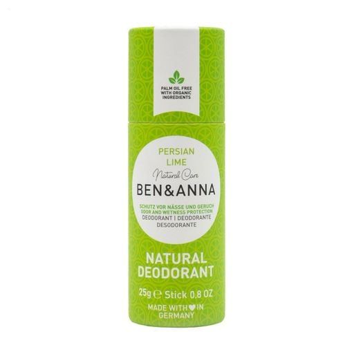 Натуральний дезодорант стік "Персидський лайм" в еко упаковці міні Ben&Anna