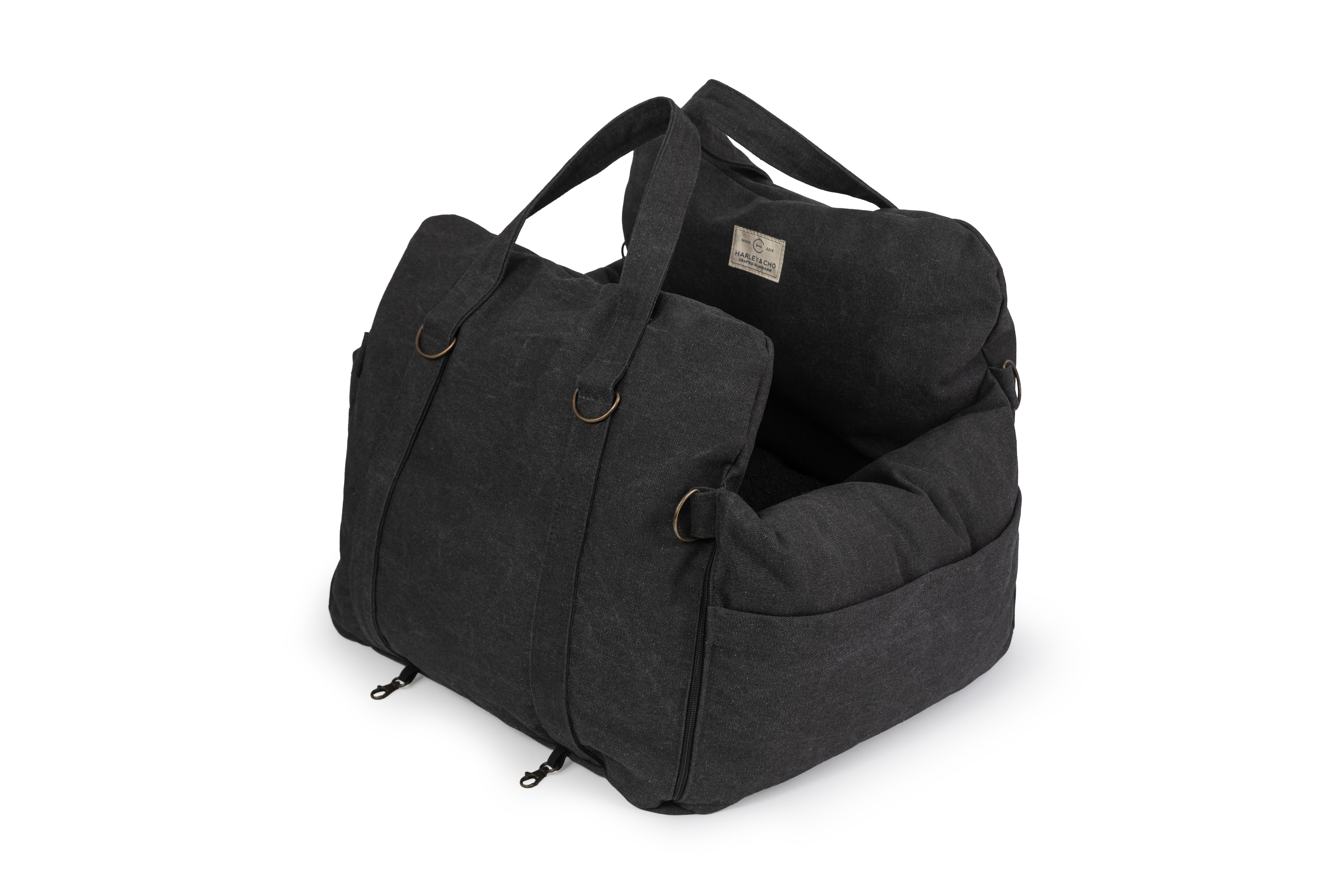 Автокресло-лежак Buggy Canvas Graphite, Harley and Cho/1
