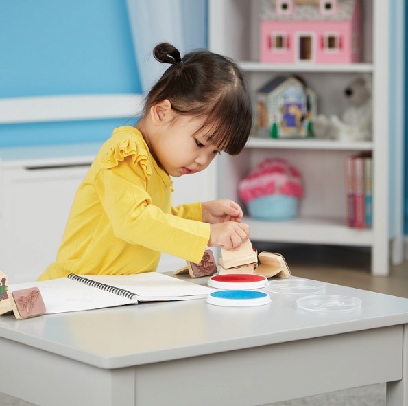 Мої перші штампи "Автомобілі", 8 штук від 3 років Melissa&Doug/2