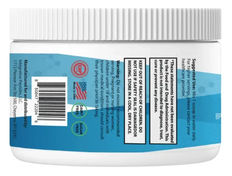 Пептиди BPC-157, KPV і А2 для здоров'я ШКТ (Апельсин)  Integrative Therapeutics/2