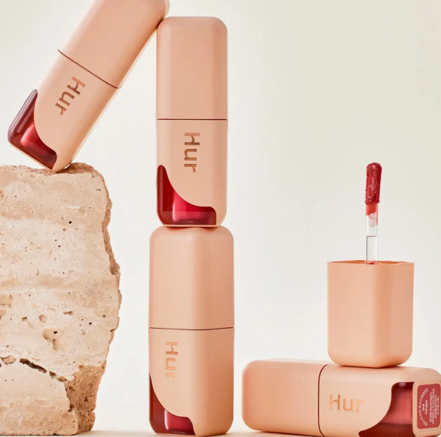 Тінт-ампула для губ із сяючим фінішем House of Hur Glowy Ampoule Tint Dawn Pink/2