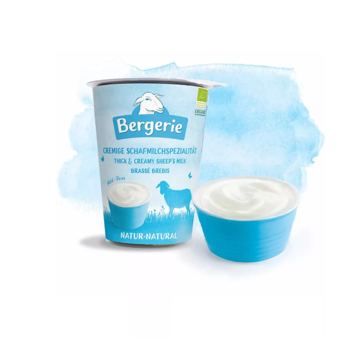 Йогурт сливочный из овечьего молока 6,7% органический Bergerie, 