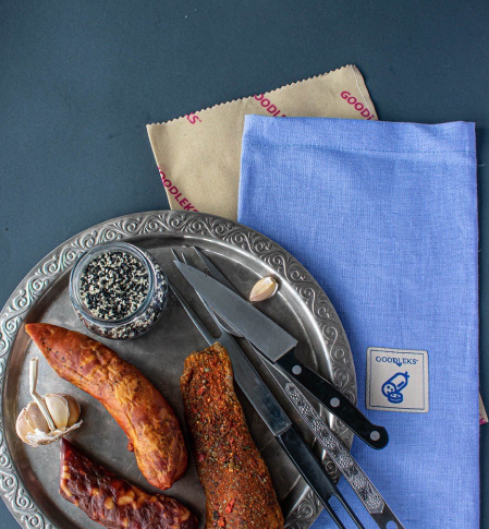 Мішечок для зберігання ковбаси в асортименті Goodleks //1