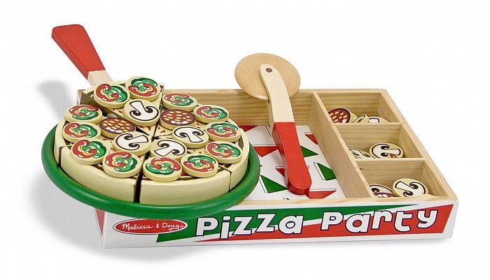 Pizza Party  (Пицца - деревянный набор)