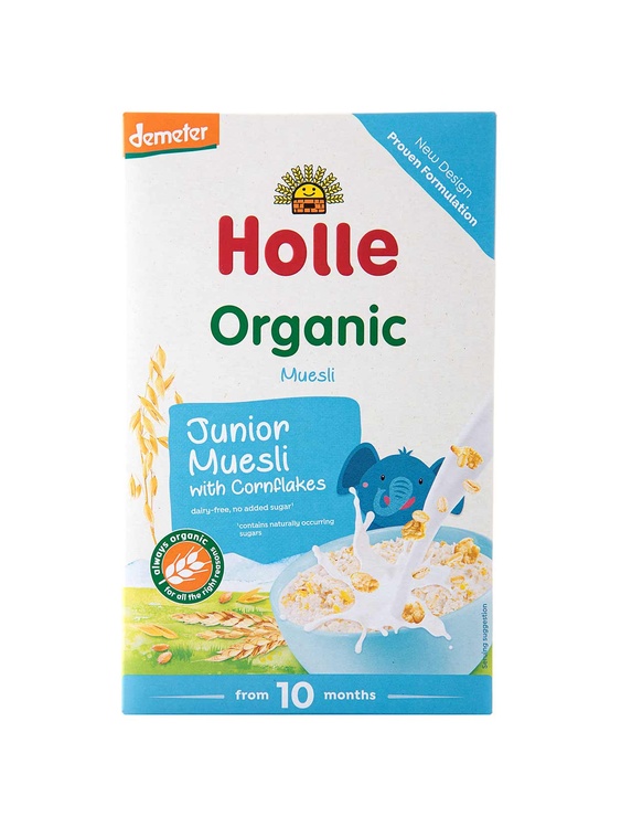 Мюслі Holle органічні мультизлаковий з кукурудзяними пластівцями з 10 місяців
