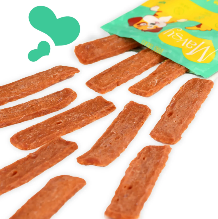 Лакомство диетическое для собак с чувствительным пищеварением RABBIT chips из мяса кролика Mavsy/2
