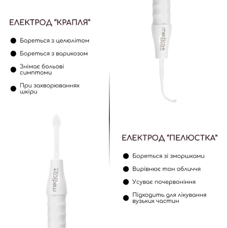 Набір портативної дарсонвалі Medica+ Darsoline 7.0 + Мікрострумовий RF Lifting Масажер для обличчя Skin Lifting 7.0 White/6