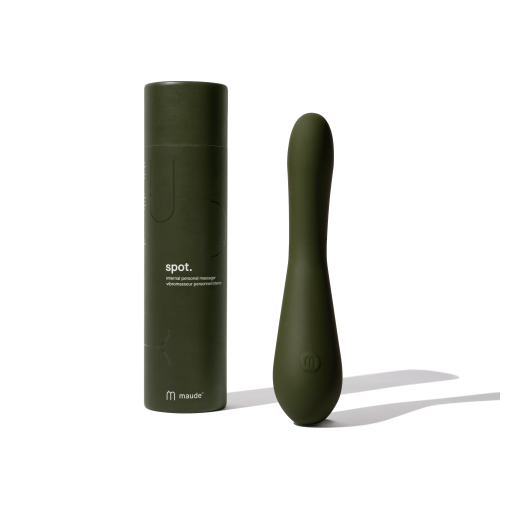 SPOT - internal vibrator - Внутрішній вібратор "SPOT" зелений Maude, 