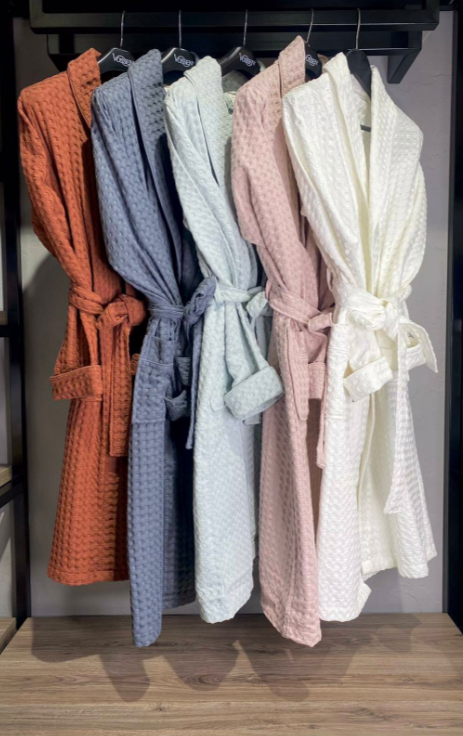 Халат банний L темно-сірого кольору Aquanova,/1