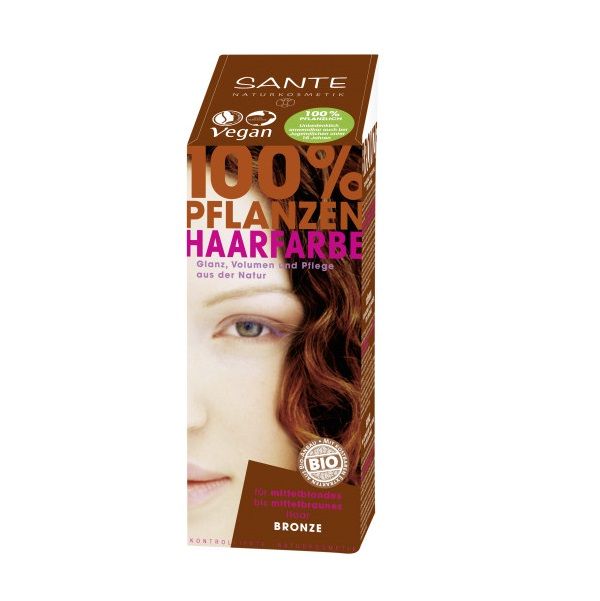Био-краска-порошок для волос растительная Бронза/Bronze