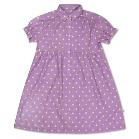 Dreamy dress, greyish lavender polka dot Repose AMS, 