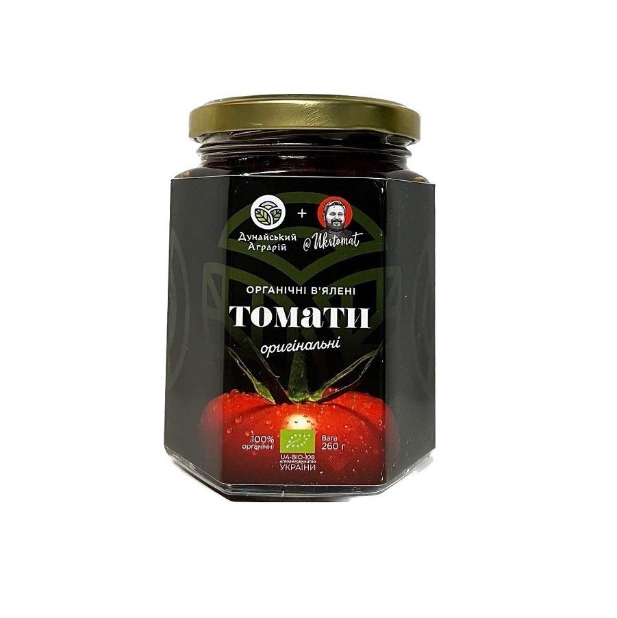 Органічні томати в'ялені оригінальні Дунайський аграрій, 