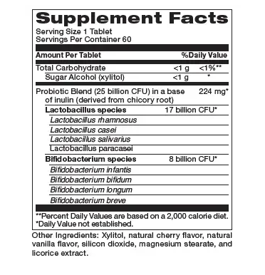 Biotic Boost Chews for Kids / Пробіотик для дітей жувальний 25 млрд КУО Neurobiologix /1