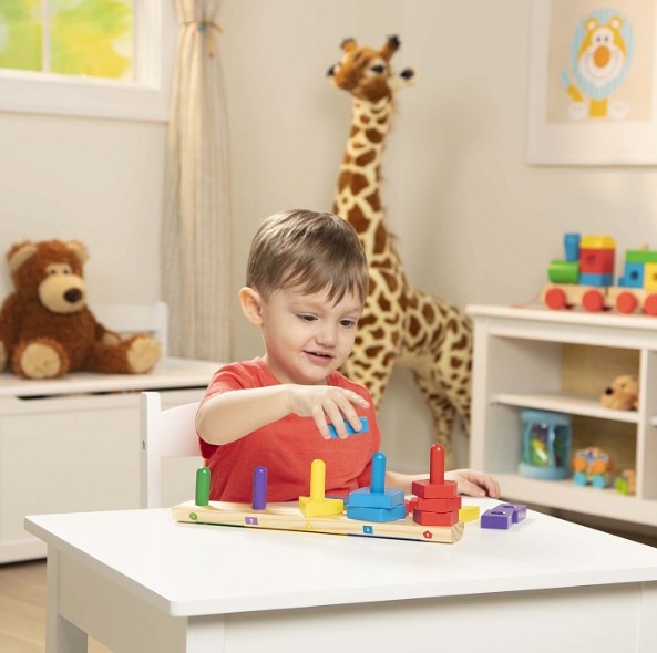 Пірамідки на платформі от 2 лет Melissa&Doug/2