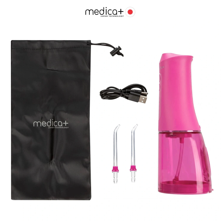 Портативний іригатор MEDICA+ WaterPuls 8.0 Fuchsia/8