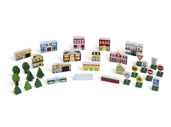 Деревянный набор "Город" Melissa&Doug/2