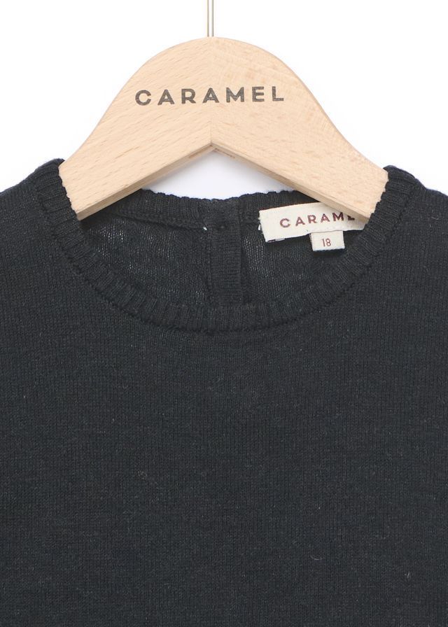 Джемпер для немовлят чорний Caramel,/1
