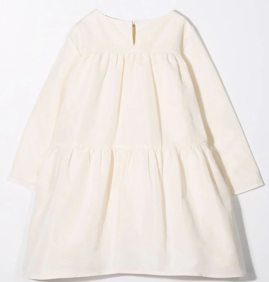 Dress With Ruches In Beige, Douuod/1