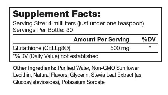 Liposomal Glutathione / Ліпосомальний глутатіон Neurobiologix /1