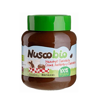 Паста с лесными орехами и шоколадом органическая, Nuscobio магазин Glossary 