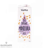 Напиток рисовый с миндалем органический Via Mia,  магазин Glossary 