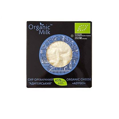 Сыр "Адыгейский" органический жирность 45% Organic Milk,  магазин Glossary 