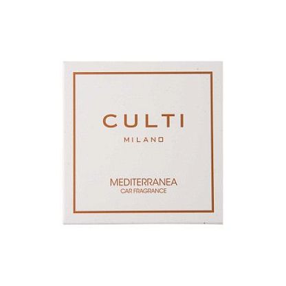 Саше ароматическое для автомобиля "Mediterranea"Culti Milano,  магазин Glossary 
