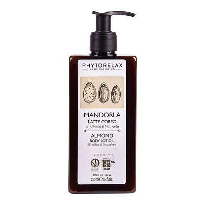 Лосьон для тела увлажняющий Vegan&Organic ALMOND Phytorelax магазин Glossary 