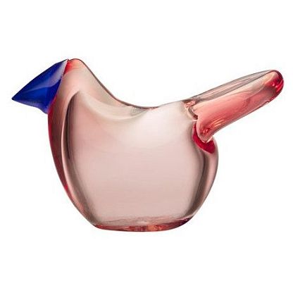 Декоративная фигурка Флайкетчер Toikka розово-голубого цвета, Iittala магазин Glossary 